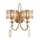 AMAJC-8887 MARQUISE CRYSTAL TWO-LIGHT WALL SCONCE